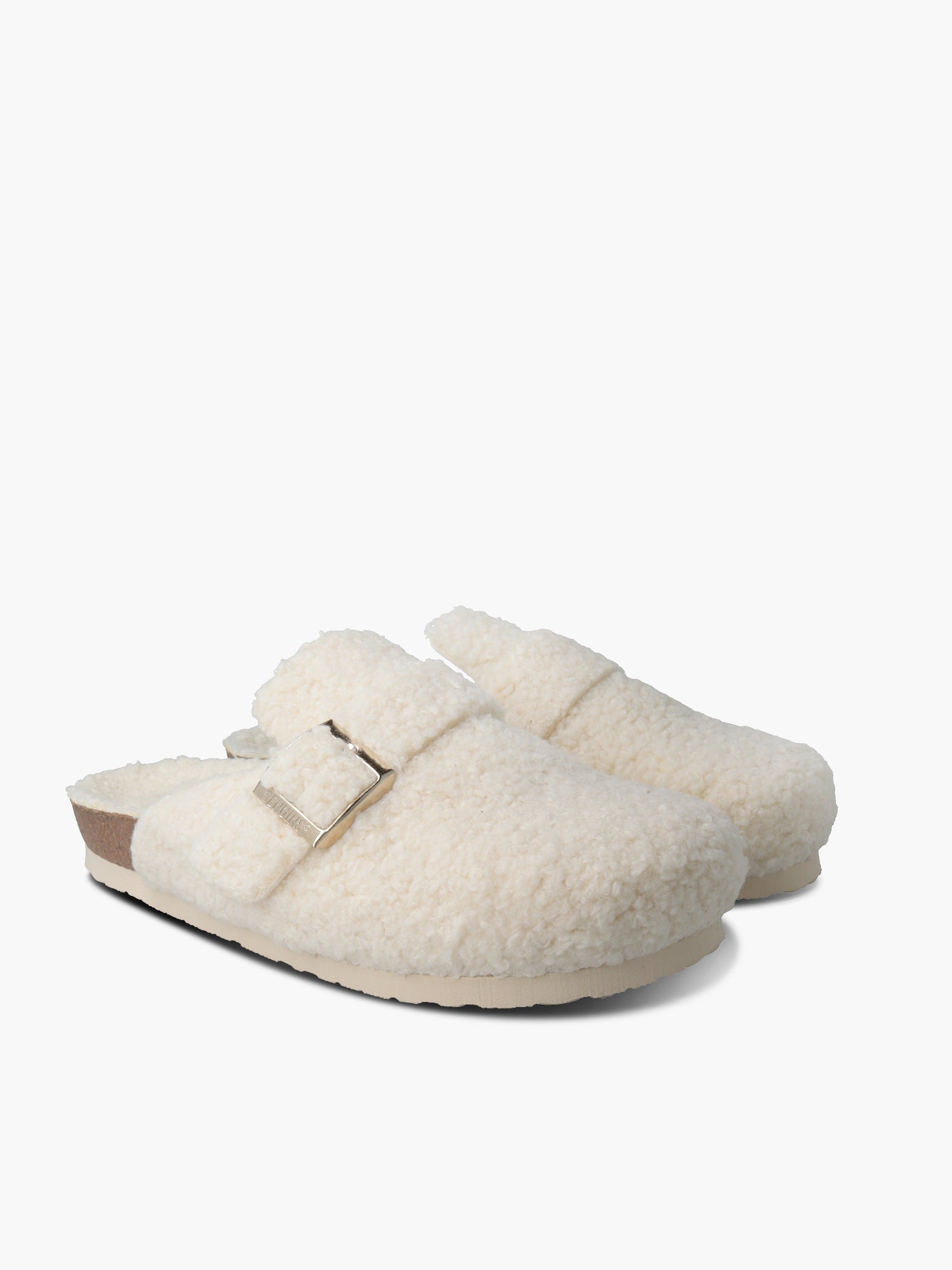 IZAR VEGAN FAWX SHEEPSKIN NATURAL