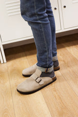 IZAR VELOUR TAUPE MAN