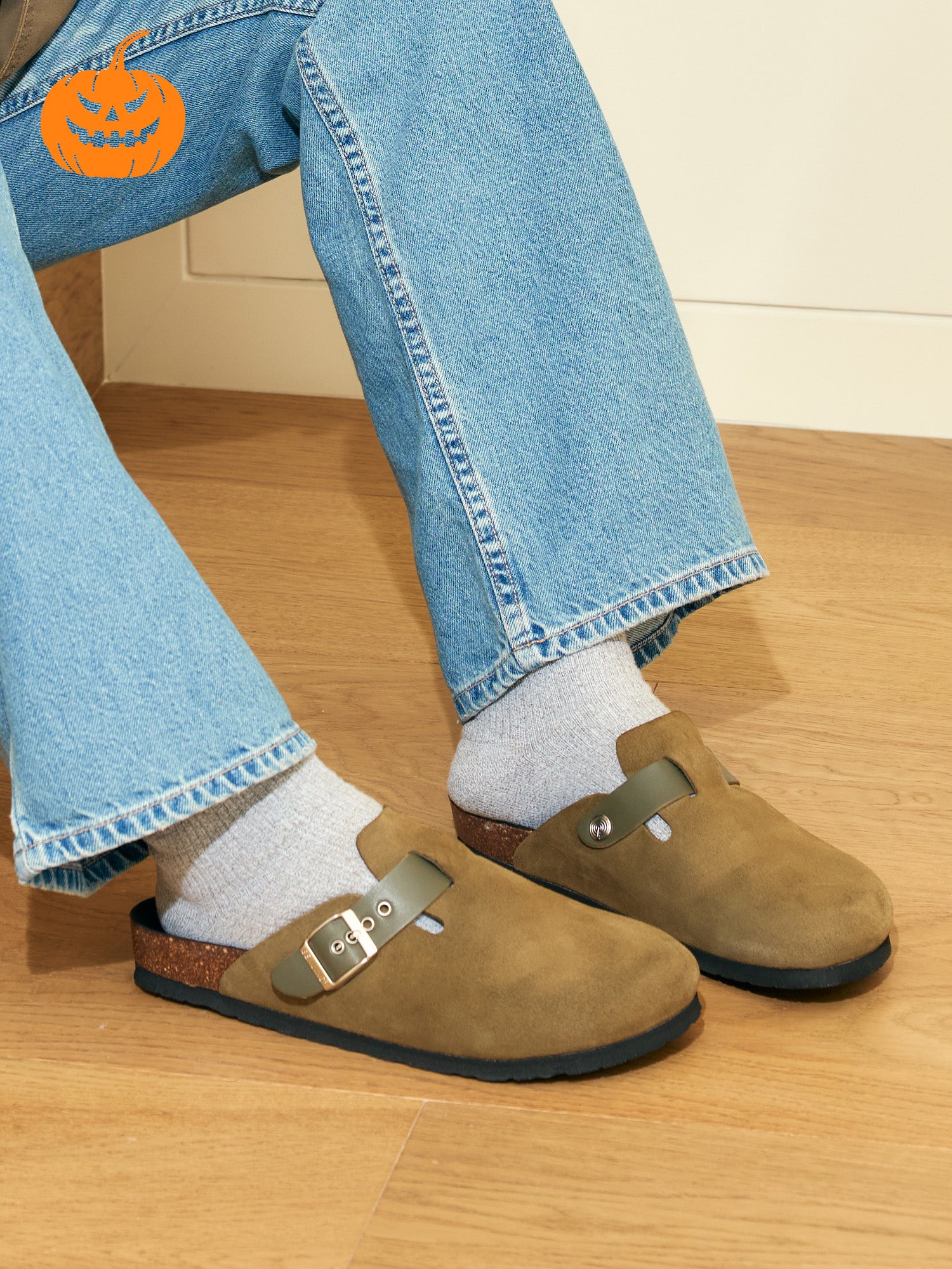 RIVA VELOUR KAKI UNISEX