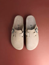 RIVA VELOUR TAUPE WOMAN
