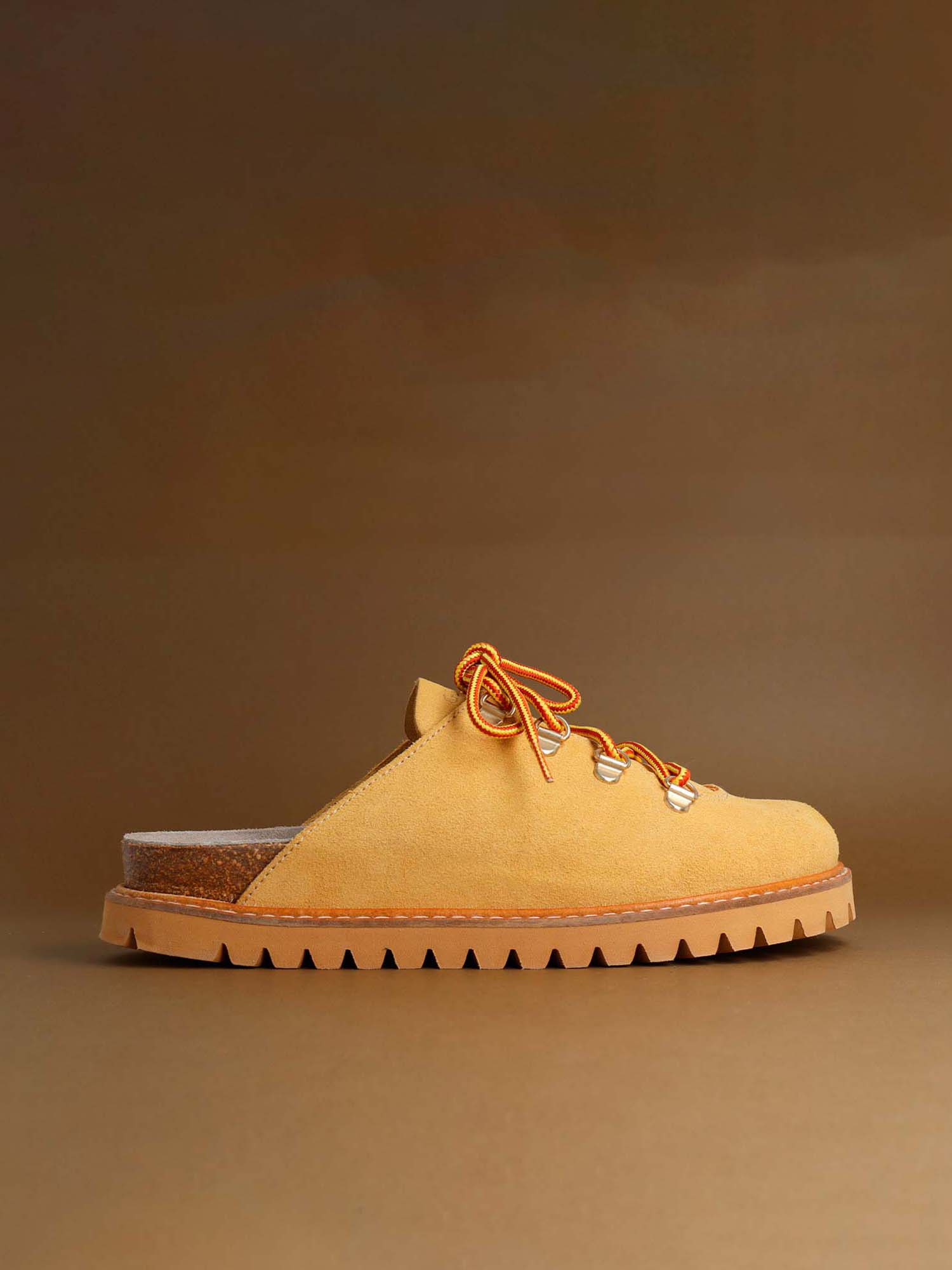 TABANCA VELOUR LEATHER AMBRA